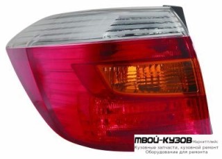ФОНАРЬ ЗАДНИЙ ВНЕШНИЙ ЛЕВАЯ СТОРОНА (DEPO) для Toyota HIGHLANDER (2007-2009)