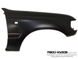 КРЫЛО ПЕРЕДНИЙ ПРАВАЯ СТОРОНА С ОТВ ПОД ПОВТОРИТЕЛЬ П/АНТЕННУ (ТАЙВАНЬ) для Toyota LANDCRUISER 80 (01.1990 - 01.1998)