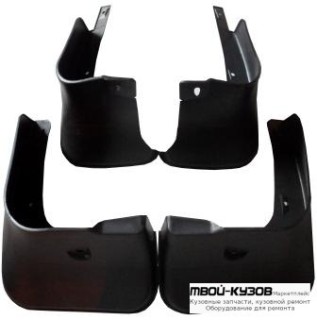 БРЫЗГОВИК ПЕРЕДНИЙ КРЫЛА ЛЕВАЯ + ПРАВАЯ (КОМПЛЕКТ) + ЗАДНИЙ (4 ШТ) (КИТАЙ) для Toyota COROLLA E150 (2006-) СЕДАН