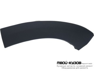 МОЛДИНГ БАМПЕРА ПЕРЕДНИЙ ЛЕВАЯ СТОРОНА (ИТАЛИЯ) для Peugeot BOXER (2006-) / CITROEN JUMPER (2006-) / FIAT DUCATO кроме Рос.сборки (2006-)