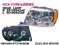 J.GRAND CHEROKEE 99- ФАРА ЛЕВАЯ ЕВРОПА