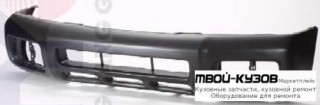 БАМПЕР ПЕРЕДНИЙ ГРУНТ (ТАЙВАНЬ) для Nissan PATFINDER R50 USA (1996-1999) (1999-2004) TERRANO (10.1997 - 1999)