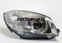 665-1115R-LD-EM - ФАРА ПРАВАЯ (DEPO) Skoda Fabia 2 (2007-)