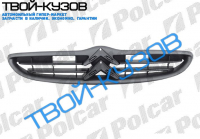 SAXO 99-04 РЕШЕТКА РАДИАТОРА ЧЕРНАЯ