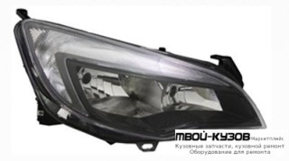 ФАРА ПРАВАЯ СТОРОНА С КОРРЕКТОР ВНУТРИ (DEPO) ЧЁРНЫЙ для Opel ASTRA J (2009-)