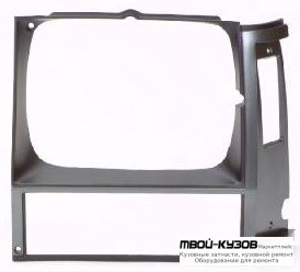 РЕШЕТКА РАДИАТОРА ЛЕВАЯ СТОРОНА ЧЁРНЫЙ (ТАЙВАНЬ) для Jeep CHEROKEE (1984-1996)