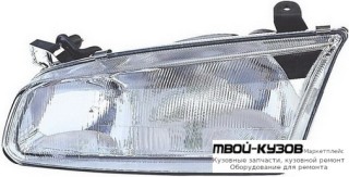 ФАРА ЛЕВАЯ СТОРОНА ДВУХЛАМП (hella-тип) (DEPO) для Toyota CAMRY V20 (07.1996 - 09.2001)