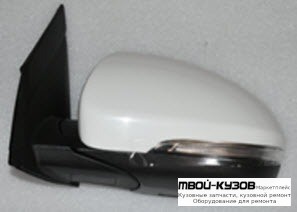 ЗЕРКАЛО ЛЕВАЯ СТОРОНА ЭЛЕКТР С ПОДОГРЕВОМ , УКАЗАТЕЛЬ ПОВОРОТА АВТОСКЛАДЫВ 8 КОНТ (КИТАЙ) для Hyundai TUCSON (2015-)