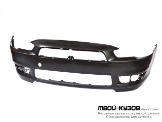 БАМПЕР ПЕРЕДНИЙ ГРУНТ (ТАЙВАНЬ) для Mitsubishi LANCER (03.2007-)