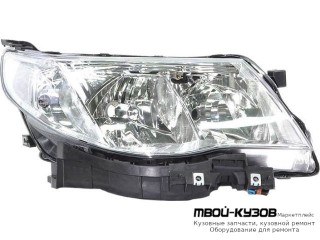 ФАРА ПРАВАЯ СТОРОНА (КСЕНОН) С КОРРЕКТОР (DEPO) для Subaru FORESTER (2009-2012)