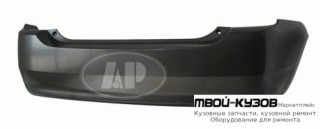 БАМПЕР ЗАДНИЙ ЧЁРНЫЙ (ТАЙВАНЬ) для Toyota PRIUS (08.2003-)