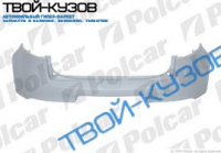 MEGANE 09- БАМПЕР ЗАДНИЙ ГРУНТ