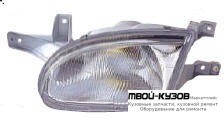 ФАРА ЛЕВАЯ СТОРОНА ПОД КОРРЕКТОР (4 дв) (5 дв) (DEPO) для Hyundai ACCENT (1997-1999)