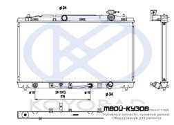 РАДИАТОР ОХЛАЖДЕНИЯ AT 3.5 (KOYO) для Toyota CAMRY V40 (01.2006-)