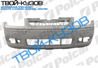 POLO (HB) 1099-0801 - БАМПЕР ПЕРЕДНИЙ