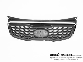 РЕШЕТКА РАДИАТОРА С ХРОМ МОЛДИНГ (КИТАЙ) для KIA PICANTO (2008-2011)