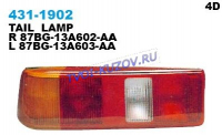 ФОНАРЬ ЗАДНИЙ левый 4 двери  - для FORD SIERRA