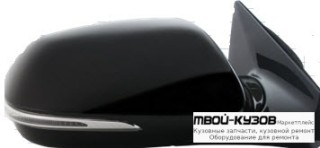 ЗЕРКАЛО ПРАВАЯ СТОРОНА ЭЛЕКТР С ПОДОГРЕВОМ , УКАЗАТЕЛЬ ПОВОРОТА (ТАЙВАНЬ) для Hyundai SANTA FE (2012-)