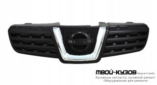 РЕШЕТКА РАДИАТОРА С ХРОМ МОЛДИНГ (КИТАЙ) для Nissan QASHQAI (2007-)