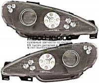 D50-1101P-LDEM2 - ТЮНИНГ-ФАРЫ (КОМПЛЕКТ) (DEPO) Peugeot 206 (1998-)