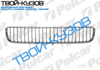 FABIA II (5J), 03.07-04.10 РЕШЕТКА В БАМПЕР ЦЕНТР.