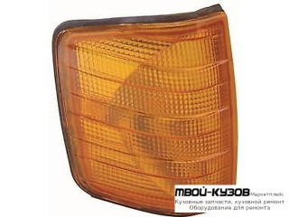 УКАЗ.ПОВОРОТА УГЛОВОЙ ПРАВАЯ СТОРОНА (DEPO) ЖЕЛТ для Mercedes W201 (01.1983 - 05.1993)