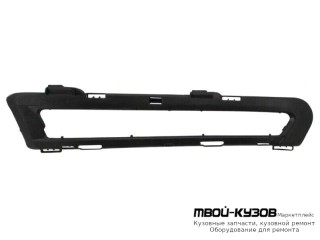 РЕШЕТКА БАМПЕРА ПЕРЕДНИЙ ПРАВАЯ СТОРОНА С ОТВ П/ DRL( ХОД. ОГНИ) (КИТАЙ) для Ford MONDEO (04.2007-)