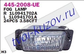 toledo фара противотуманная левая 445-2008L-UE