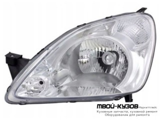 ФАРА ЛЕВАЯ СТОРОНА С УКАЗАТЕЛЬ ПОВОРОТА БЕЛ для Honda CRV (2002-2005)