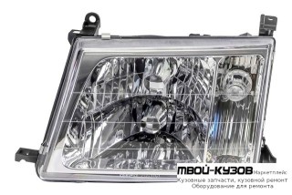 ФАРА ЛЕВАЯ СТОРОНА БЕЗ КОРРЕКТОР (DEPO) для Toyota LANDCRUISER 100 (1998-)