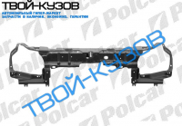 DOBLO  06- ПАНЕЛЬ ПЕРЕДНЯЯ КОМПЛЕКТ