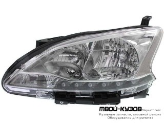 ФАРА ЛЕВАЯ СТОРОНА , ДИОД (КИТАЙ) для Nissan SENTRA (2014-)