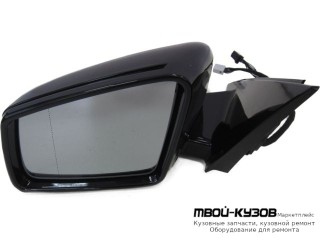 ЗЕРКАЛО ЛЕВАЯ СТОРОНА ЭЛЕКТР С ПОДОГРЕВОМ УКАЗАТЕЛЬ ПОВОРОТА ПОДСВЕТ АВТОСКЛАДЫВ ПАМЯТЬЮ КАМЕРОЙ (ASPHERICAL) (КИТАЙ) для Mercedes W212 (2009-)
