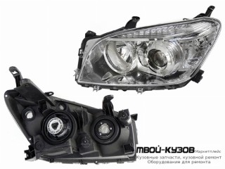 ФАРА ЛЕВАЯ СТОРОНА ПОД КОРРЕКТОР (КИТАЙ) для Toyota RAV4 (2006-)