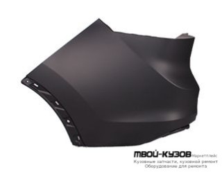 БОКОВИНА БАМПЕРА ЗАДНИЙ ЛЕВАЯ СТОРОНА ГРУНТ (ТАЙВАНЬ) для Honda CRV (2012-)