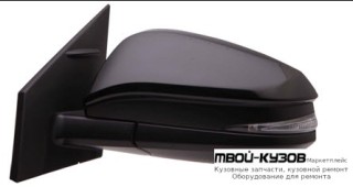 ЗЕРКАЛО ЛЕВАЯ СТОРОНА ЭЛЕКТР С ПОДОГРЕВОМ , УКАЗАТЕЛЬ ПОВОРОТА (CONVEX) ГРУНТ (ТАЙВАНЬ) для Toyota RAV4 (2013-)