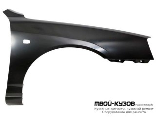 КРЫЛО ПЕРЕДНИЙ ПРАВАЯ СТОРОНА С ОТВ ПОД ПОВТОРИТЕЛЬ (Тайвань) для Hyundai ELANTRA (2004-)