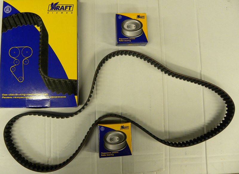 Ремень ГРМ ВАЗ-2112 и 2 ролика (KRAFT) КТ 685499