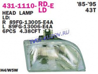 ФАРА правая  - для FORD FIESTA