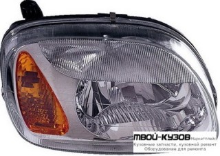 ФАРА ПРАВАЯ СТОРОНА ПОД КОРРЕКТОР (DEPO) для Nissan MICRA (04.1998 - 08.2000) (09.2000 - 2002)