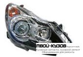 ФАРА ЛЕВАЯ + ПРАВАЯ (КОМПЛЕКТ) ТЮНИНГ ЛИНЗОВАННАЯ С СВЕТЯЩИЙСЯ ОБОДК ВНУТРИ (DEPO) ЧЁРНЫЙ для Opel CORSA (2006-)
