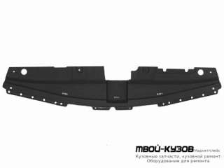 НАКЛАДКА ПЕРЕДНИЙЕЙ ПАНЕЛИ ВЕРХН ПЛАСТИК (КИТАЙ) для Hyundai SOLARIS (2011-)