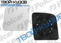 TRANSIT TOURNEO CONNECT 03- ВСТАВКА ЗЕРКАЛА ПРАВАЯ ОБОГРЕВ,  ВЫПУКЛОЕ