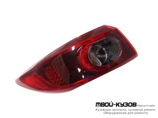 ФОНАРЬ ЗАДНИЙ ВНЕШНИЙ ЛЕВАЯ СТОРОНА ДИОД (СЕДАН) (DEPO) для Mazda 3 (2013-)