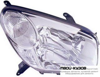 ФАРА ЛЕВАЯ СТОРОНА ПОД КОРРЕКТОР (КИТАЙ) для Toyota RAV4 (2000-2003) (2004-2005)