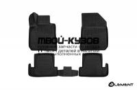ELEMENT3D3828210k - 3D КОВРИКИ В САЛОН 4 ШТ. (Element) Peugeot 308 (2014-)
