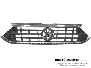 РЕШЕТКА РАДИАТОРА С ХРОМ МОЛДИНГ (КИТАЙ) для Volkswagen POLO (2020-)