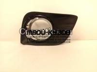 12-FV026-R - НАКЛАДКА ПРОТИВОТУМАННОЙ ФАРЫ ПРАВАЯ (КИТАЙ (CASP)) Toyota Land Cruiser Prado 150 (2009-2013)