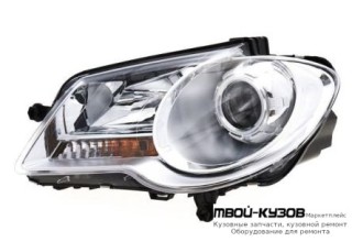 ФАРА ЛЕВАЯ СТОРОНА ПОД КОРРЕКТОР С КОРРЕКТОР (DEPO) для Volkswagen TOURAN (2003-2005) (2006-2010)