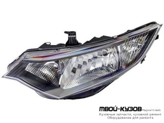 ФАРА ЛЕВАЯ СТОРОНА (ХЭТЧБЭК) С КОРРЕКТОР (DEPO) для Honda CIVIC (2012-) ХЭТЧБЭК